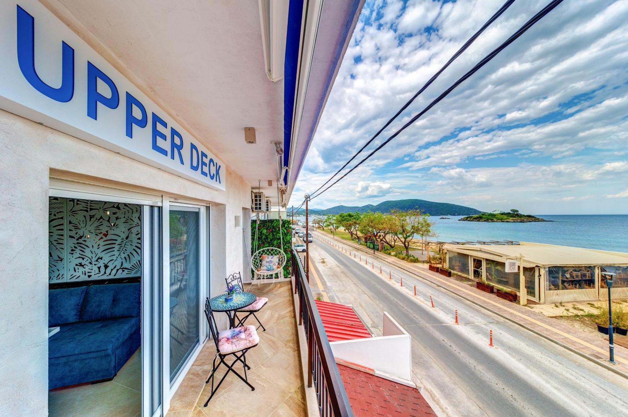Upper Deck Apt. Nea Peramos (Macedonia) Exterior foto